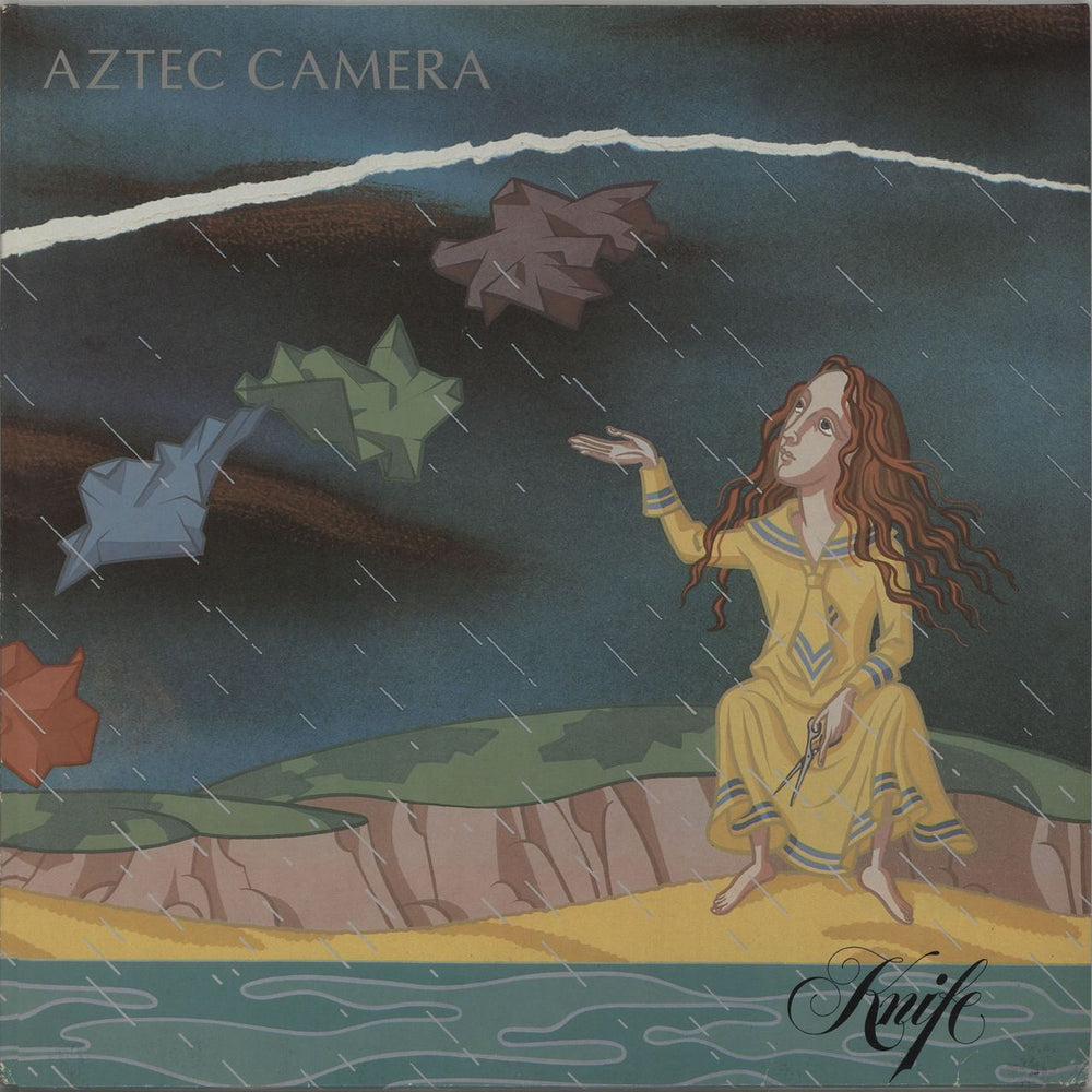 Aztec Camera Knife UK vinyl LP album (LP record) WX8