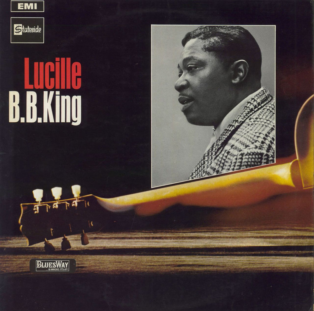 B B King Lucille UK vinyl LP album (LP record) SL10272