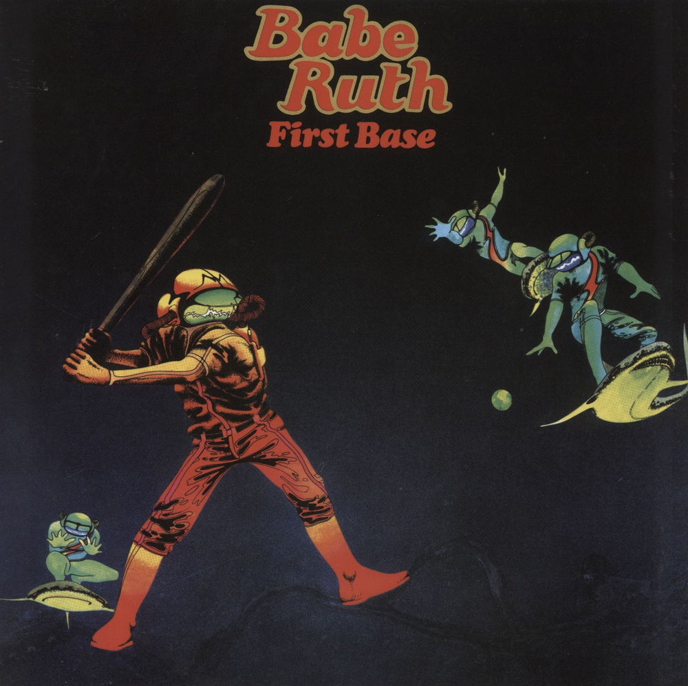 Babe Ruth First Base - Red Vinyl UK vinyl LP album (LP record) MOVLP1415