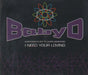 Baby D (Everybody's Got To Learn Sometime) I Need Your Loving UK CD single (CD5 / 5") SYSCD11