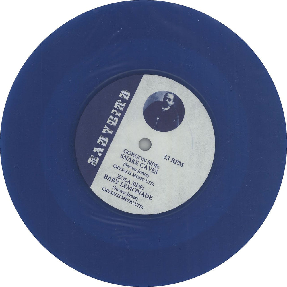 Babybird Snakecaves - Blue Vinyl UK 7" vinyl single (7 inch record / 45) REEL001