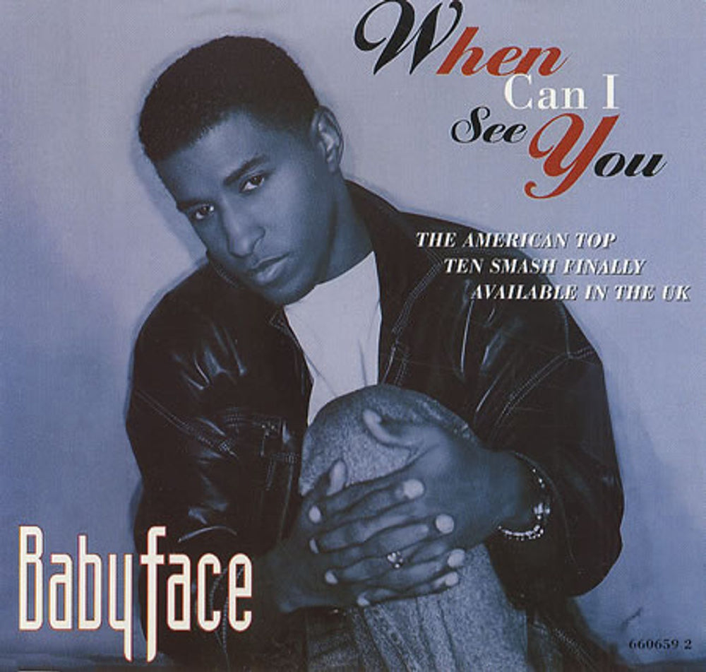 Babyface When Can I See You Austrian CD single (CD5 / 5") 660659-2