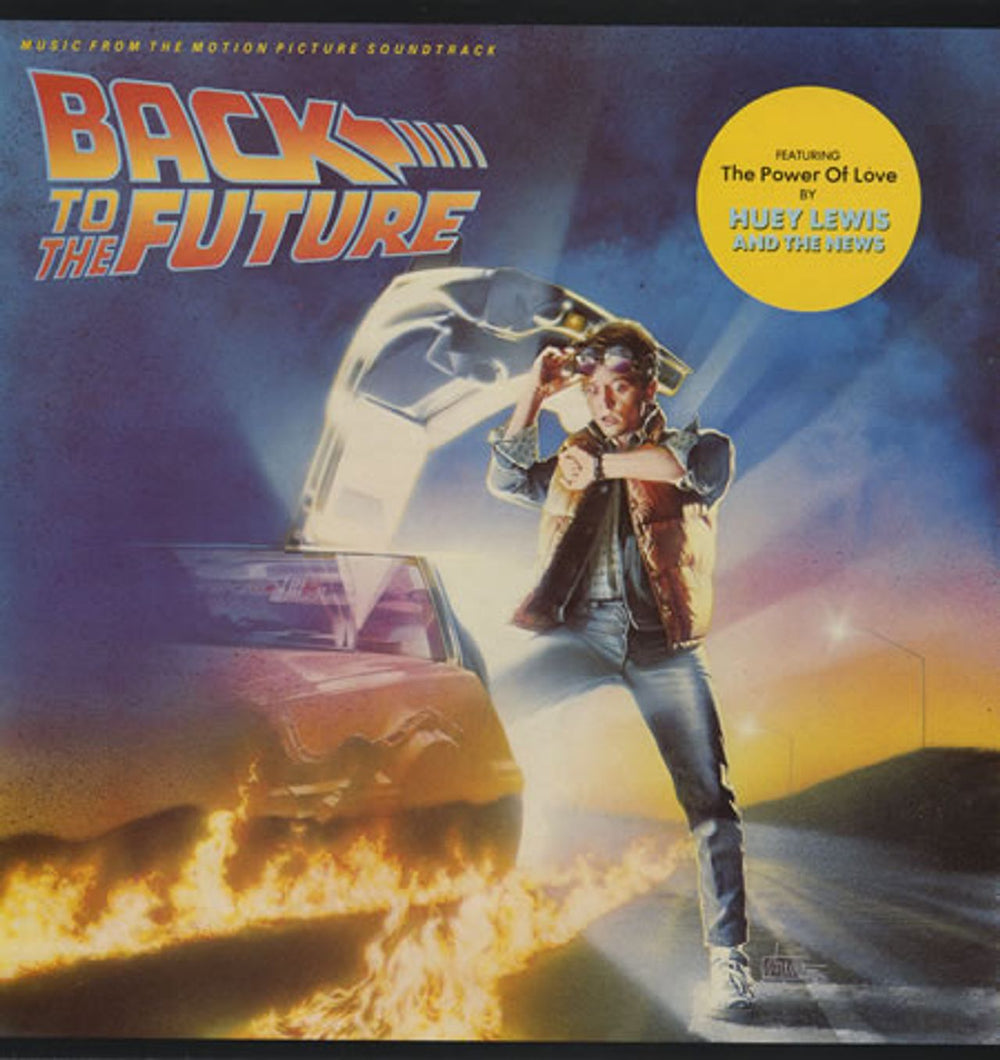 Back To The Future Back To The Future UK vinyl LP album (LP record) MCF3285