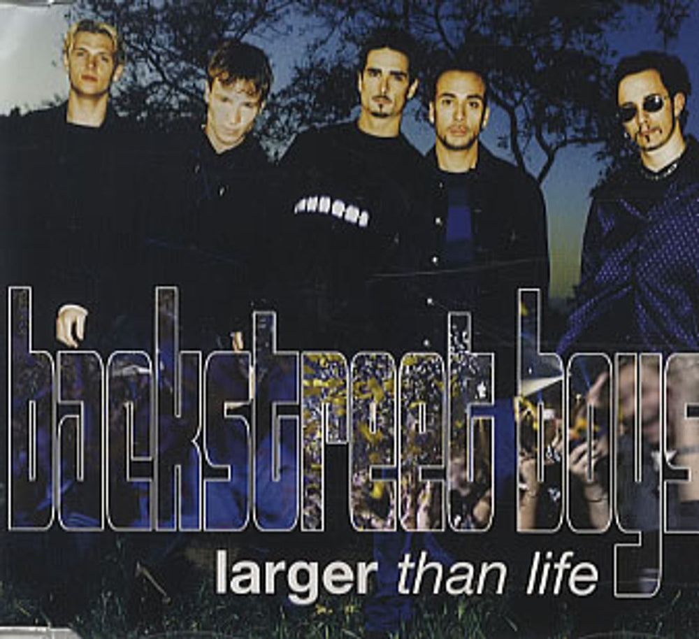 Backstreet Boys Larger Than Life Taiwanese CD single (CD5 / 5") MED302B