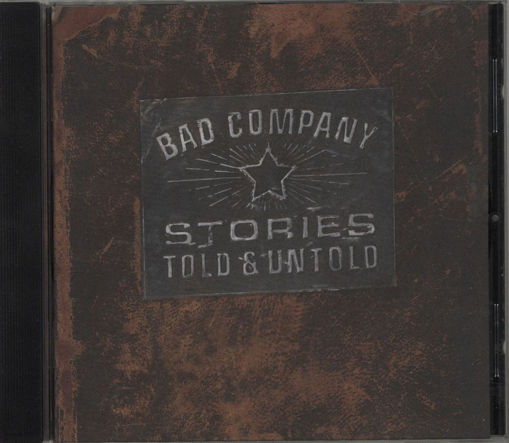 Bad Company Stories Told & Untold German Promo CD album (CDLP) 7559-61976-2