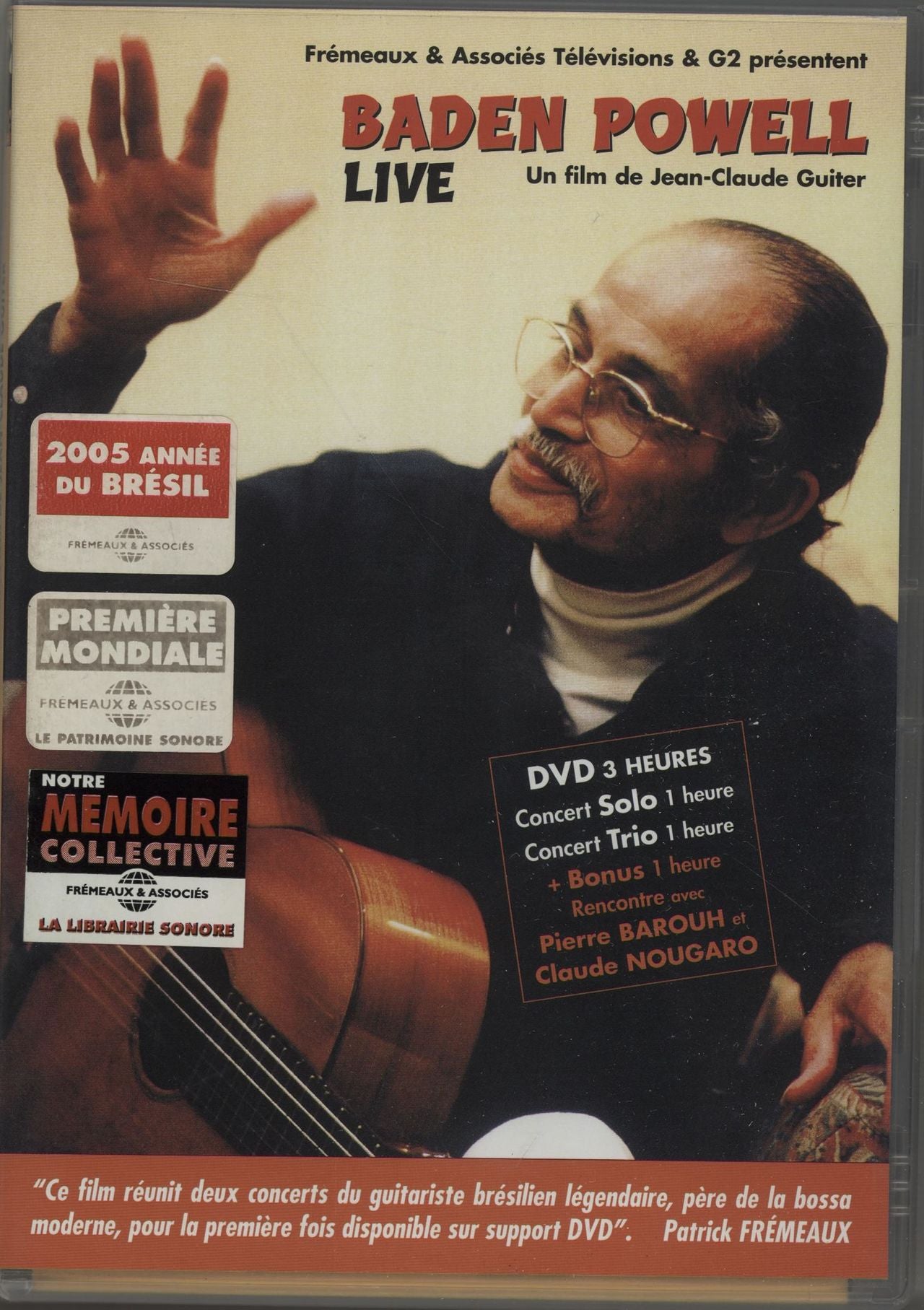 Baden Powell Live French DVD — RareVinyl.com