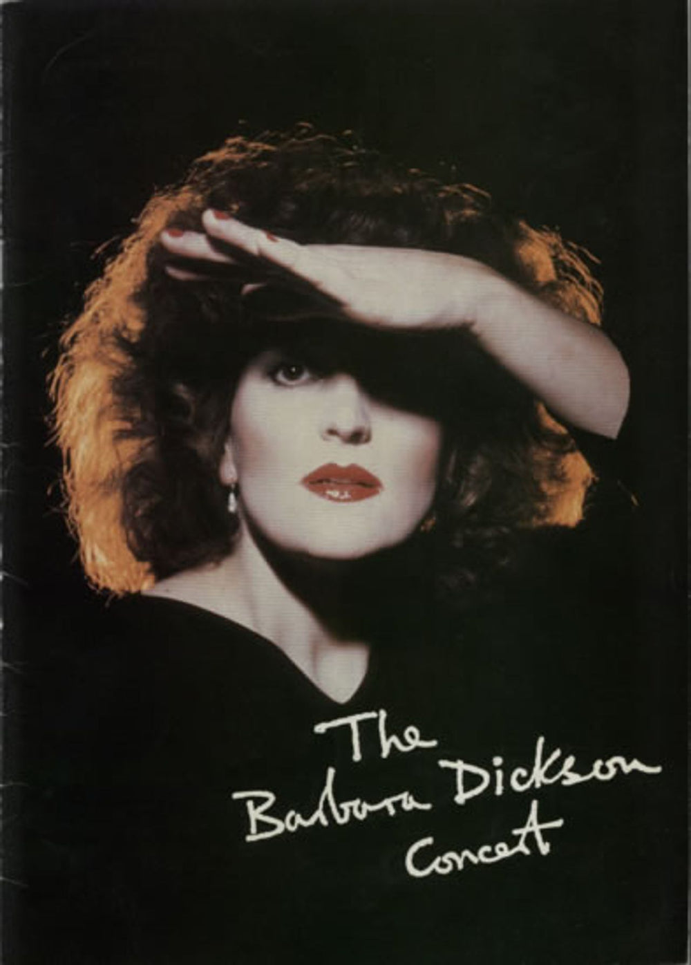 Barbara Dickson The Barbara Dickson Concert UK tour programme TOUR PROGRAMME