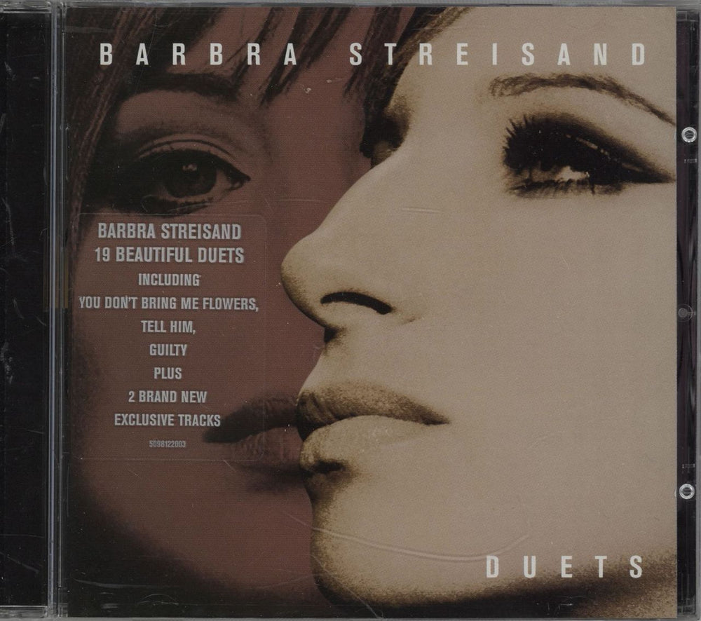 Barbra Streisand Duets UK CD album (CDLP) 5098129