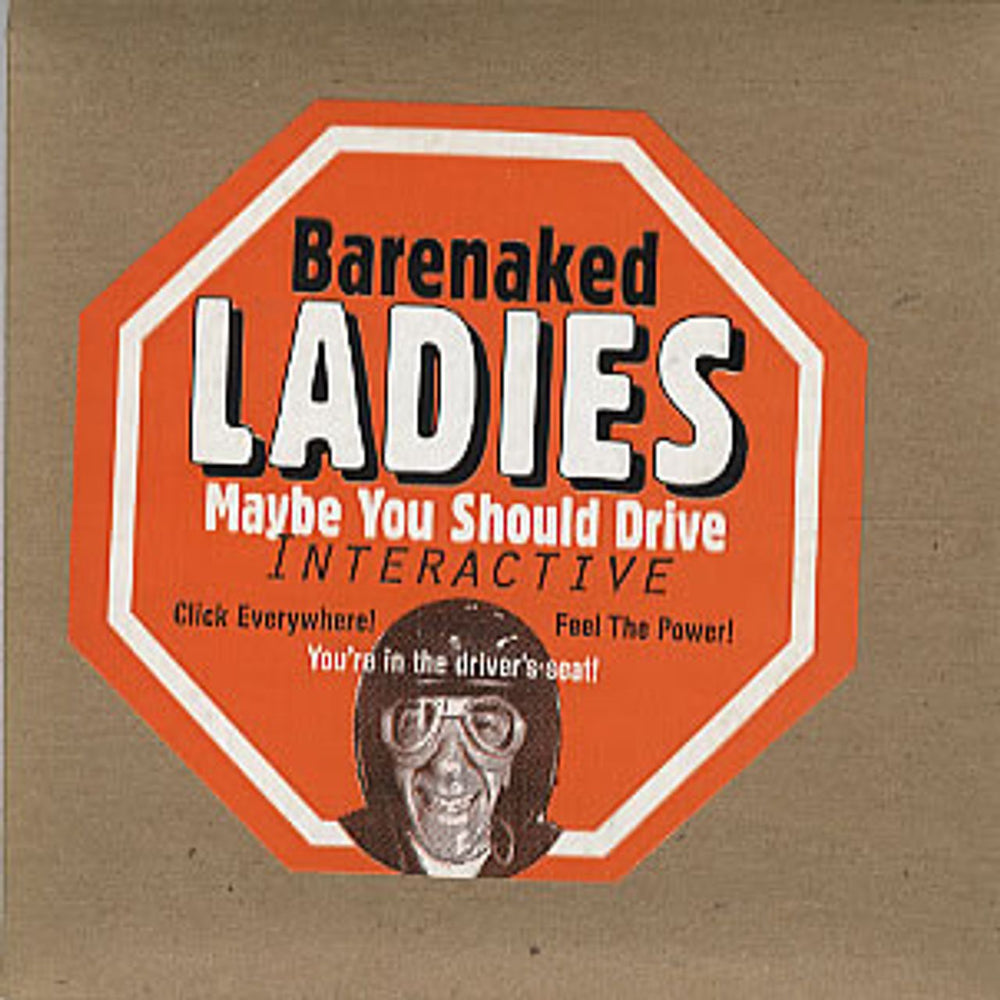 Barenaked Ladies Maybe You Should Drive Interactive - MAC US Promo CD-ROM 3" DISC