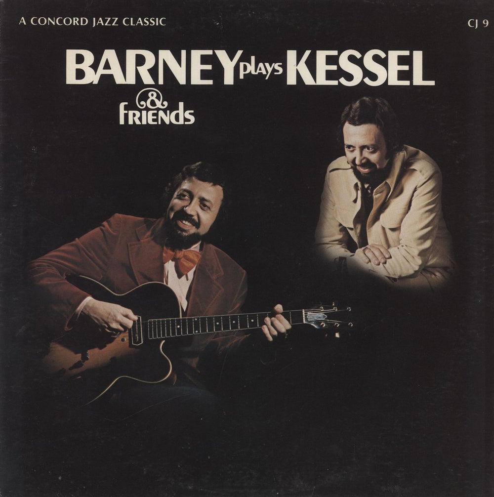 Barney Kessel Barney Plays Kessel - Signed US vinyl LP album (LP record) CJ9