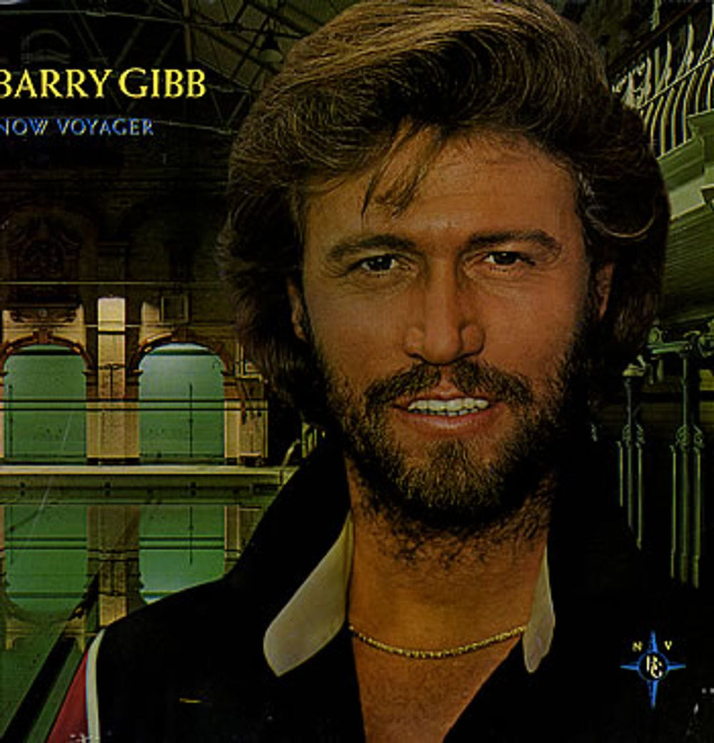 Barry Gibb Now Voyager UK vinyl LP album (LP record) POLH14