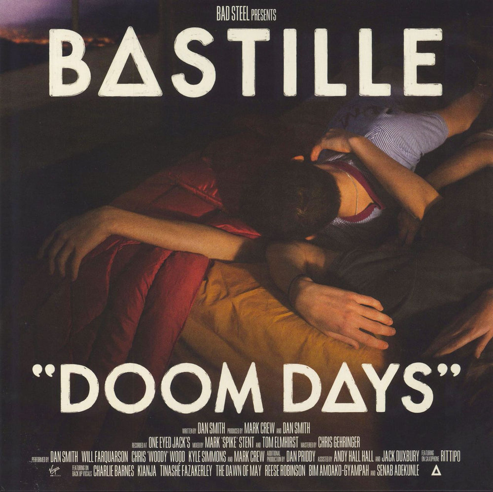 Bastille Doom Days UK vinyl LP album (LP record) V3212