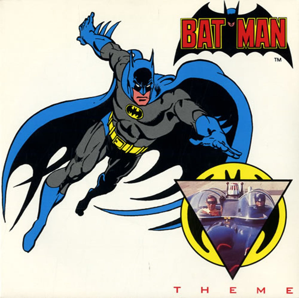 Batman & Robin Batman Theme UK 7" vinyl single (7 inch record / 45) PB49571