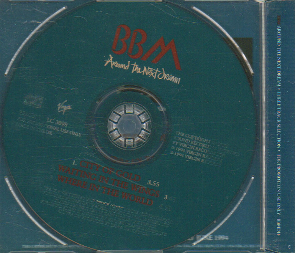 BBM Around The Next Dream UK Promo CD single (CD5 / 5") BBMC5AR29113