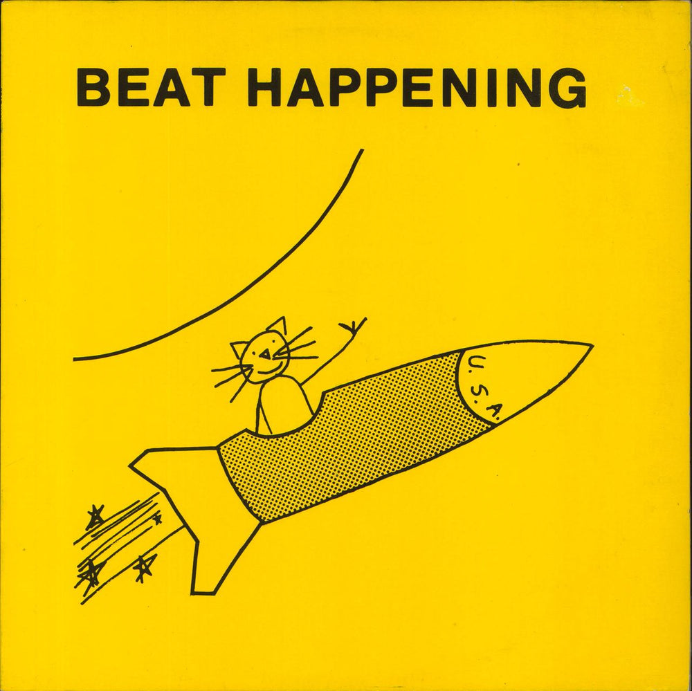 Beat Happening Beat Happening UK vinyl LP album (LP record) ROUGH105