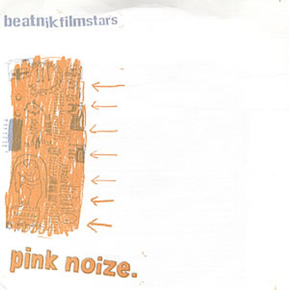 Beatnik Filmstars Pink Noize EP - Pink Vinyl US 7" vinyl single (7 inch record / 45) SLR-43