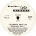 BeBe & CeCe Winans Celebrate New Life (Celebration Mix) UK Promo 12" vinyl single (12 inch record / Maxi-single) 12CLDJ551