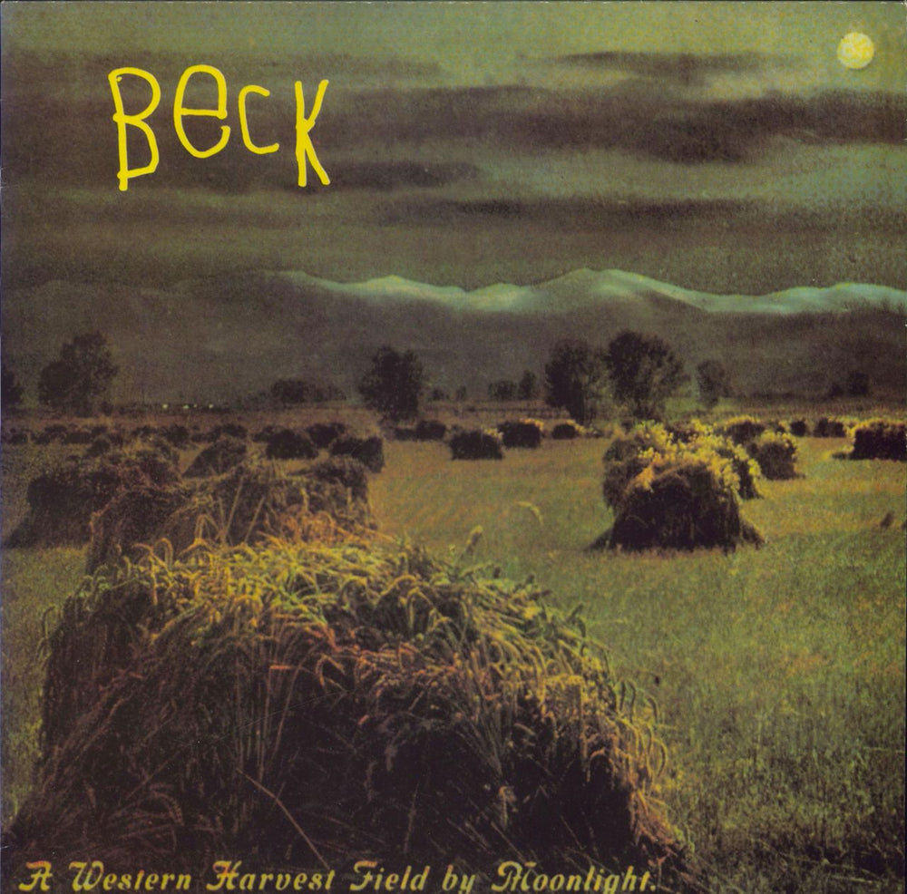 Beck A Western Harvest Field By Moonlight US 10" vinyl single (10 inch record) FPEP-002