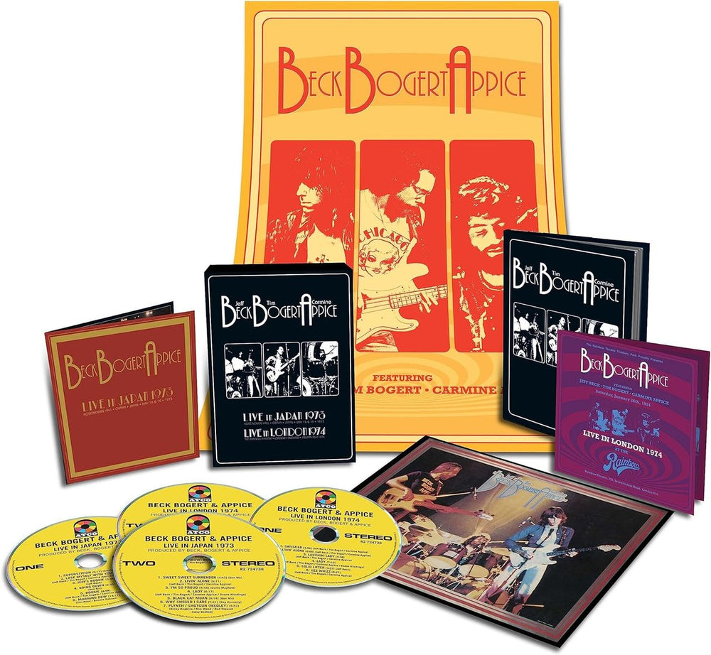 Beck, Bogert & Appice Live In Japan 1973 / Live In London 1974 - Sealed Box German CD Album Box Set R2724738