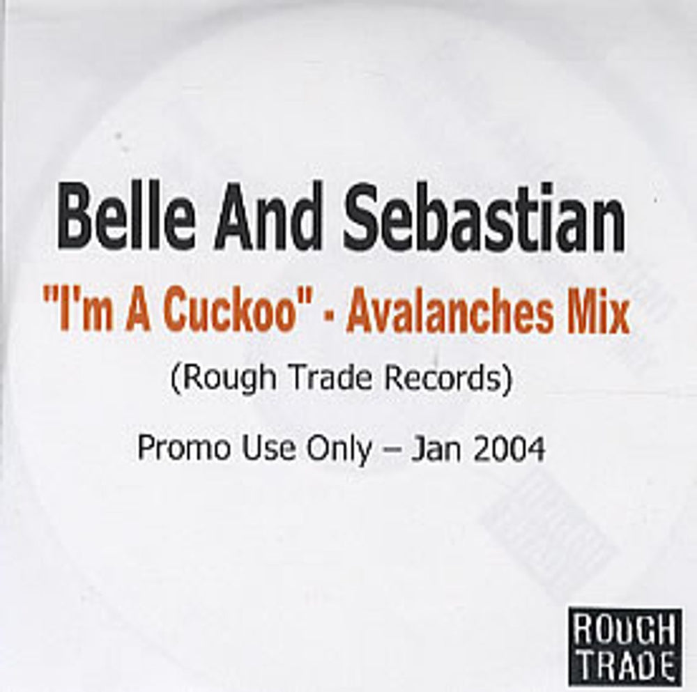 Belle & Sebastian I'm A Cuckoo - Avalanches Mix UK Promo CD-R acetate CD-R ACETATE