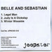 Belle & Sebastian Legal Man UK Promo CD-R acetate CD-R ACETATE