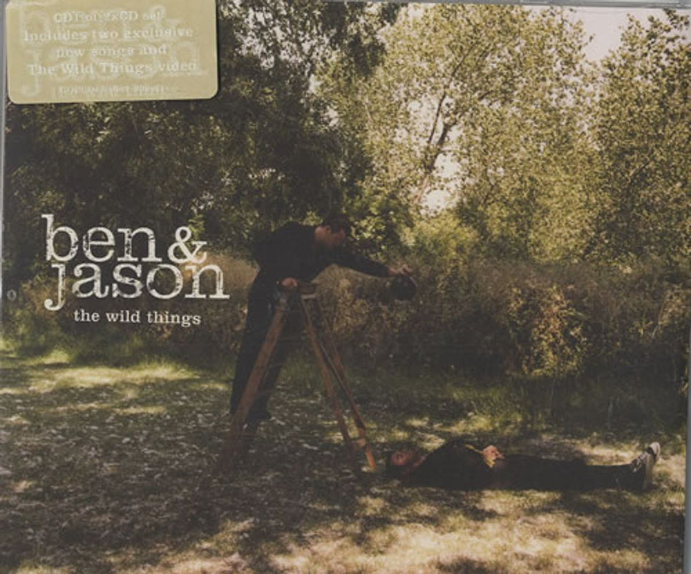 Ben & Jason The Wild Things UK CD single (CD5 / 5") GOBCD44