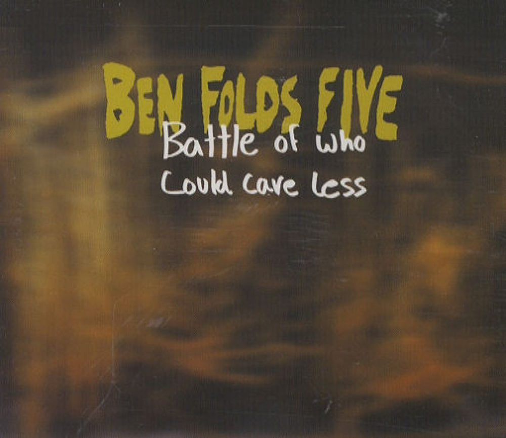 Ben Folds Five Battle Of Who Could Care Less UK Promo CD single (CD5 / 5") XPCD2125