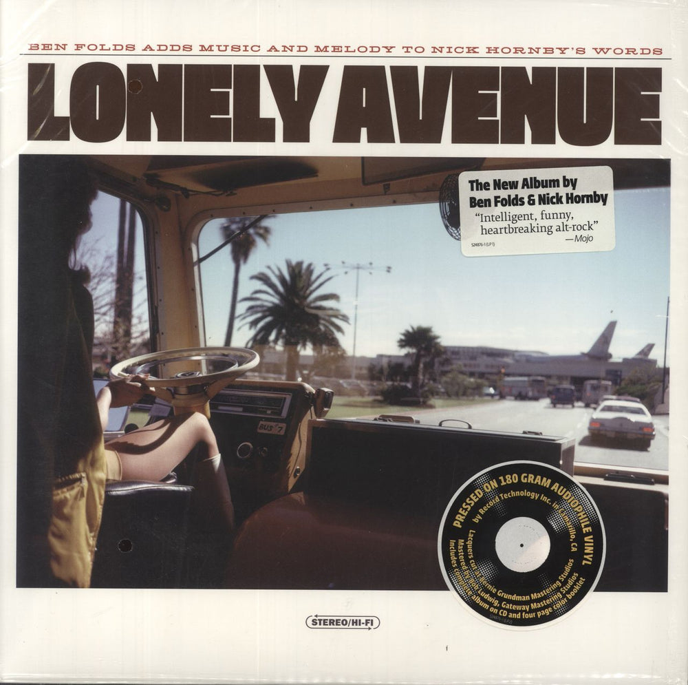 Ben Folds Lonely Avenue + CD - Sealed UK vinyl LP album (LP record) 524876-1