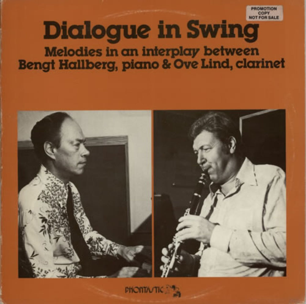 Bengt Hallberg Dialogue In Swing - EX Swedish vinyl LP album (LP record) PHON10