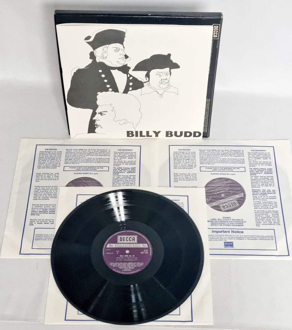 Benjamin Britten Britten: Billy Budd UK Vinyl Box Set B1-VXBR775145