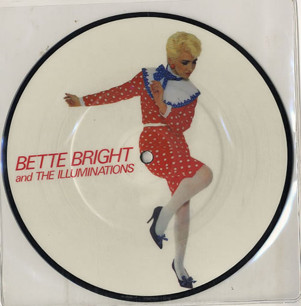 Bette Bright When You Were Mine UK 7" vinyl picture disc (7 inch picture disc single) KOW14P