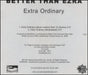 Better Than Ezra Extra Ordinary US Promo CD-R acetate CDR ACETATE