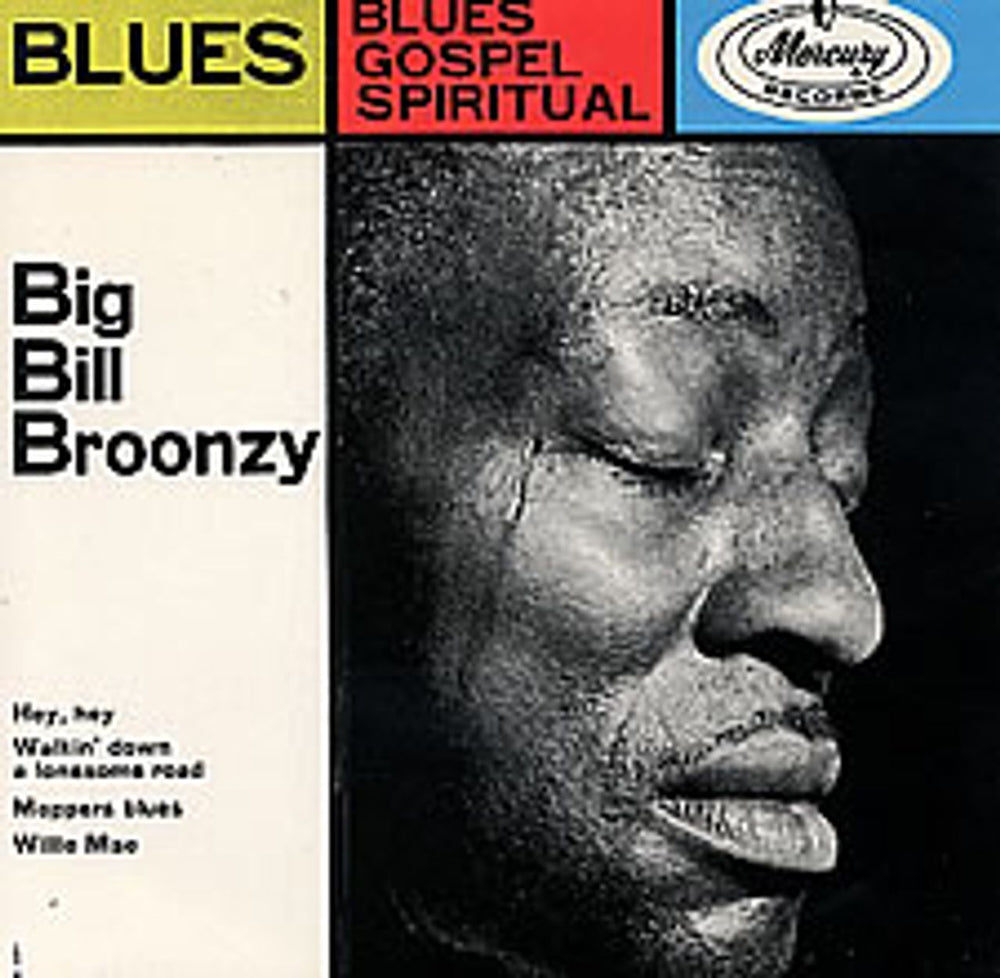 Big Bill Broonzy Blues Gospel Spiritual UK 7" vinyl single (7 inch record / 45) 10003MCE