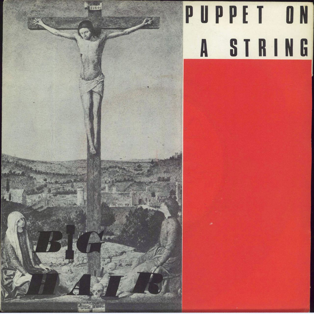 Big Hair Puppet On A String UK 7" vinyl single (7 inch record / 45) FRESH19