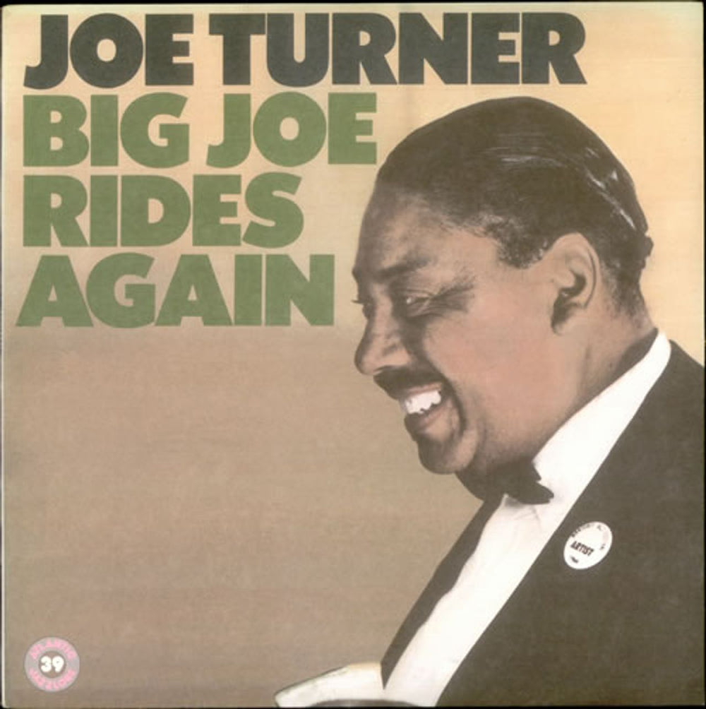 Big Joe Turner Big Joe Rides Again US vinyl LP album (LP record) 90668-1