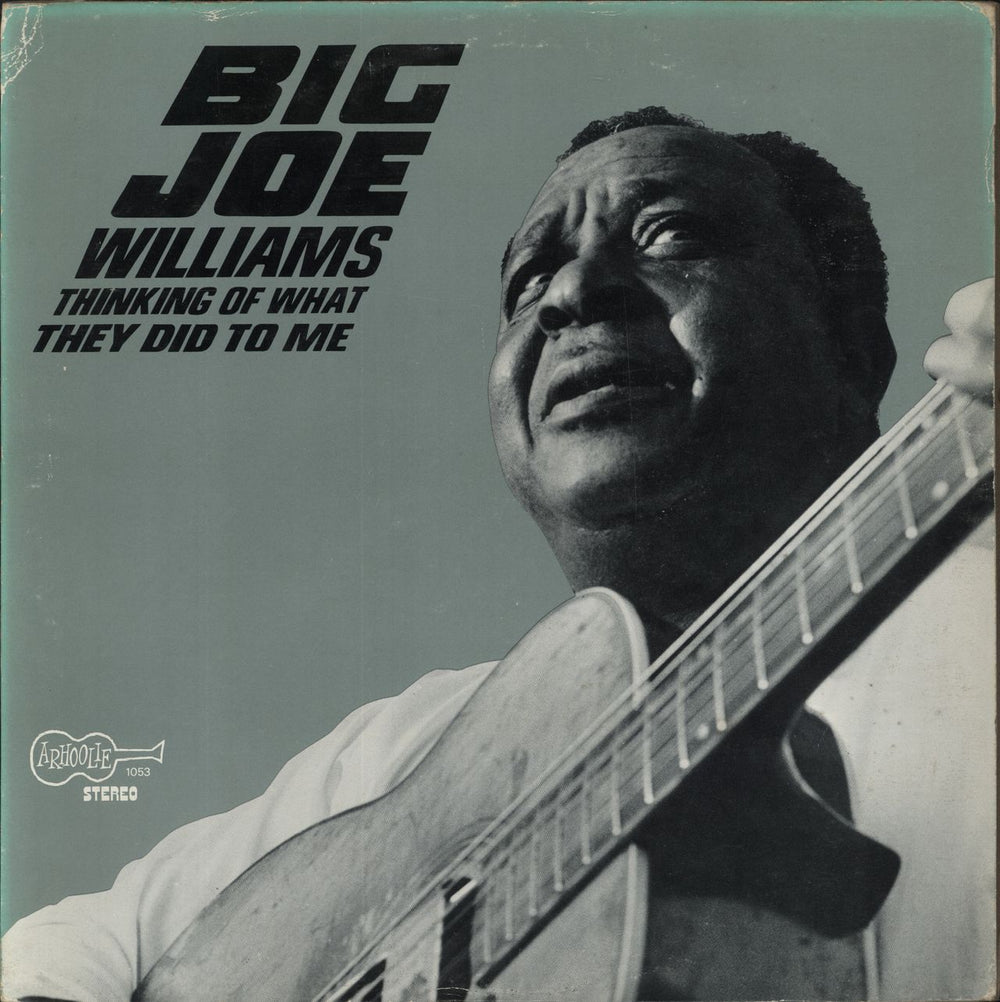 Big Joe Williams Thinking Of What They Did To Me US vinyl LP album (LP record) 1053