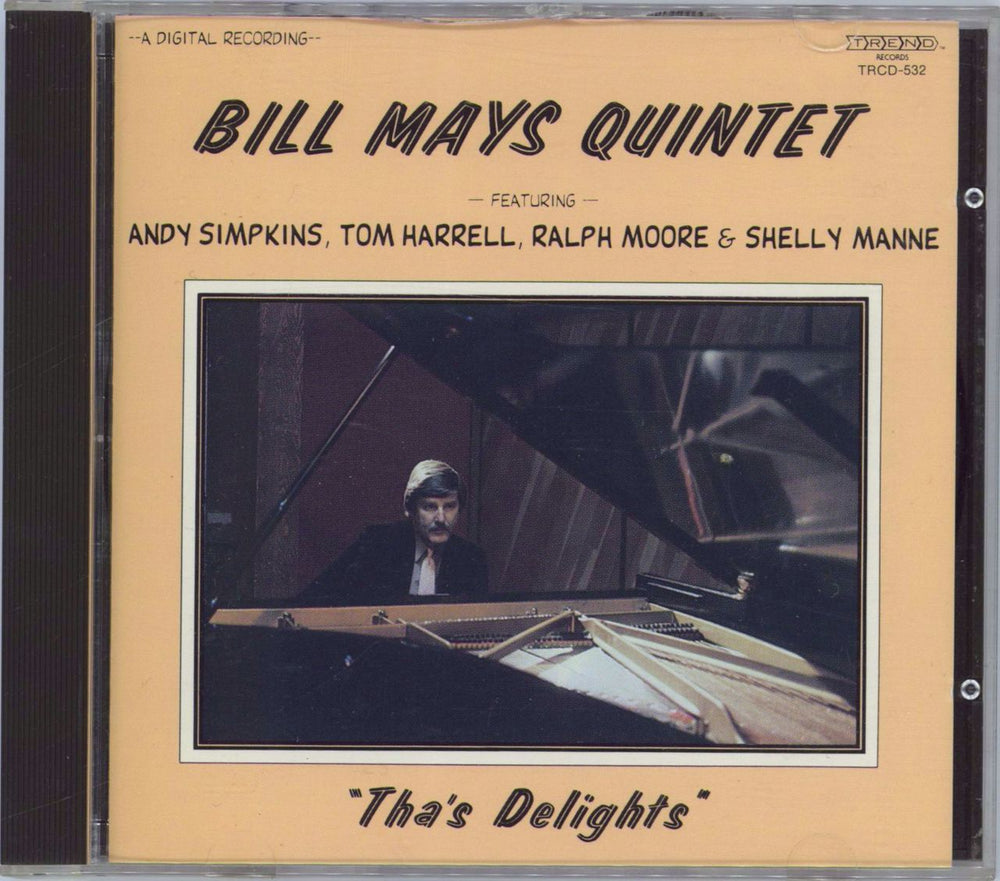 Bill Mays Tha's Delights US CD album (CDLP) TRCD532