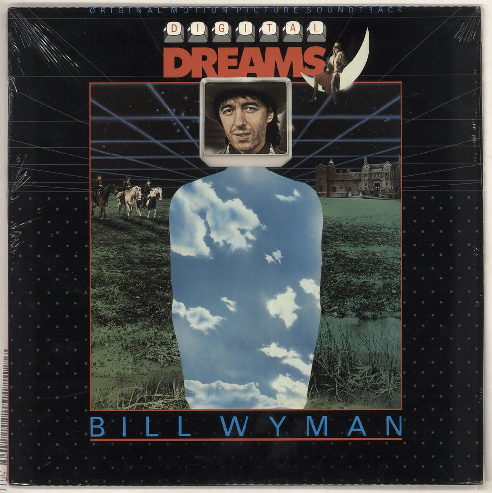 Bill Wyman Digital Dreams - Sealed UK Promo vinyl LP album (LP record) MRA26264