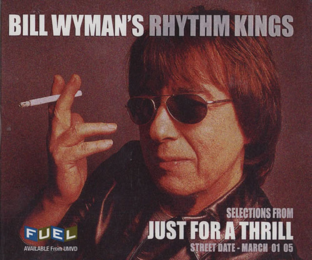 Bill Wyman Selections From Just For A Thrill US Promo CD-R acetate WYMCRSE356565