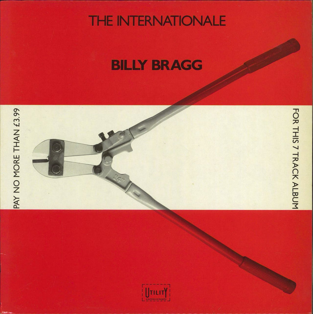 Billy Bragg The Internationale - Complete UK vinyl LP album (LP record) UTIL11