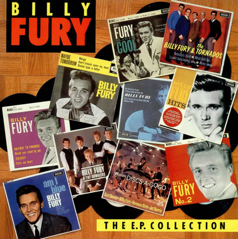 Billy Fury The E.P. Collection UK vinyl LP album (LP record) SEE59