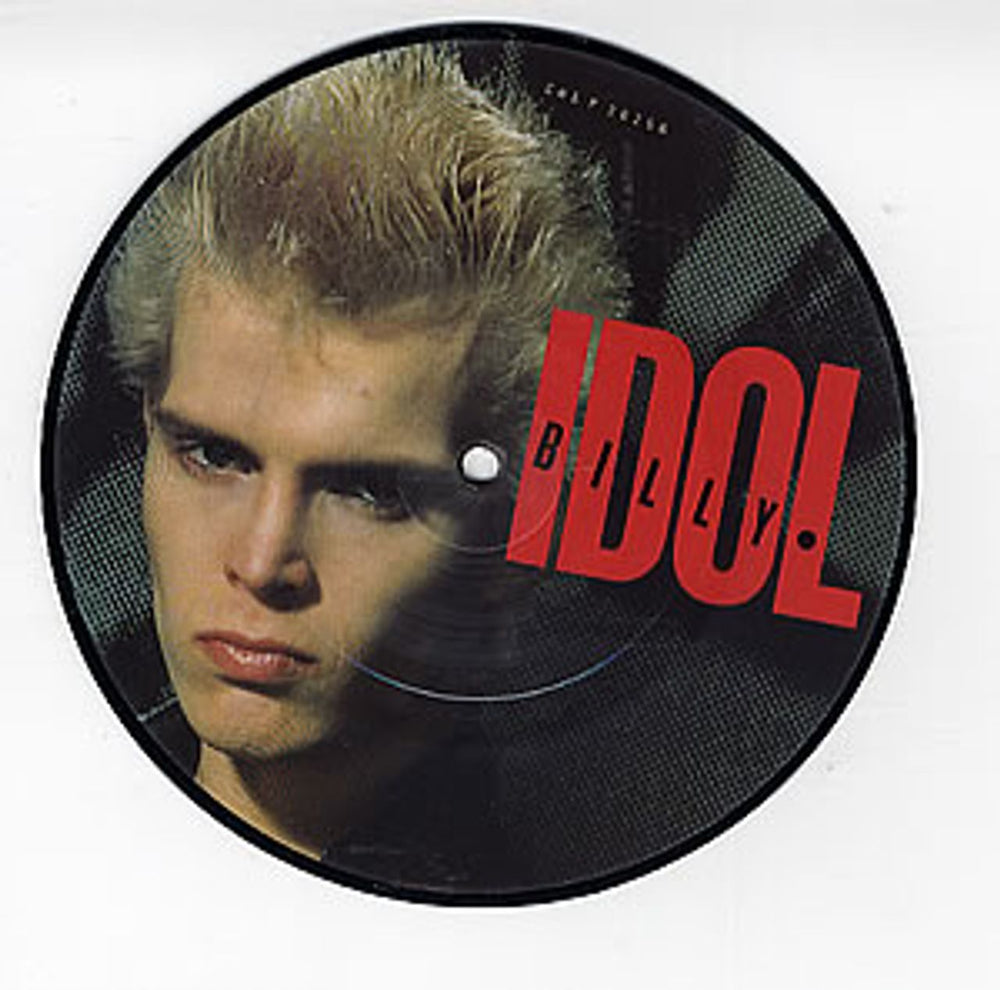 Billy Idol Hot In The City UK 7" vinyl picture disc (7 inch picture disc single) CHSP2625