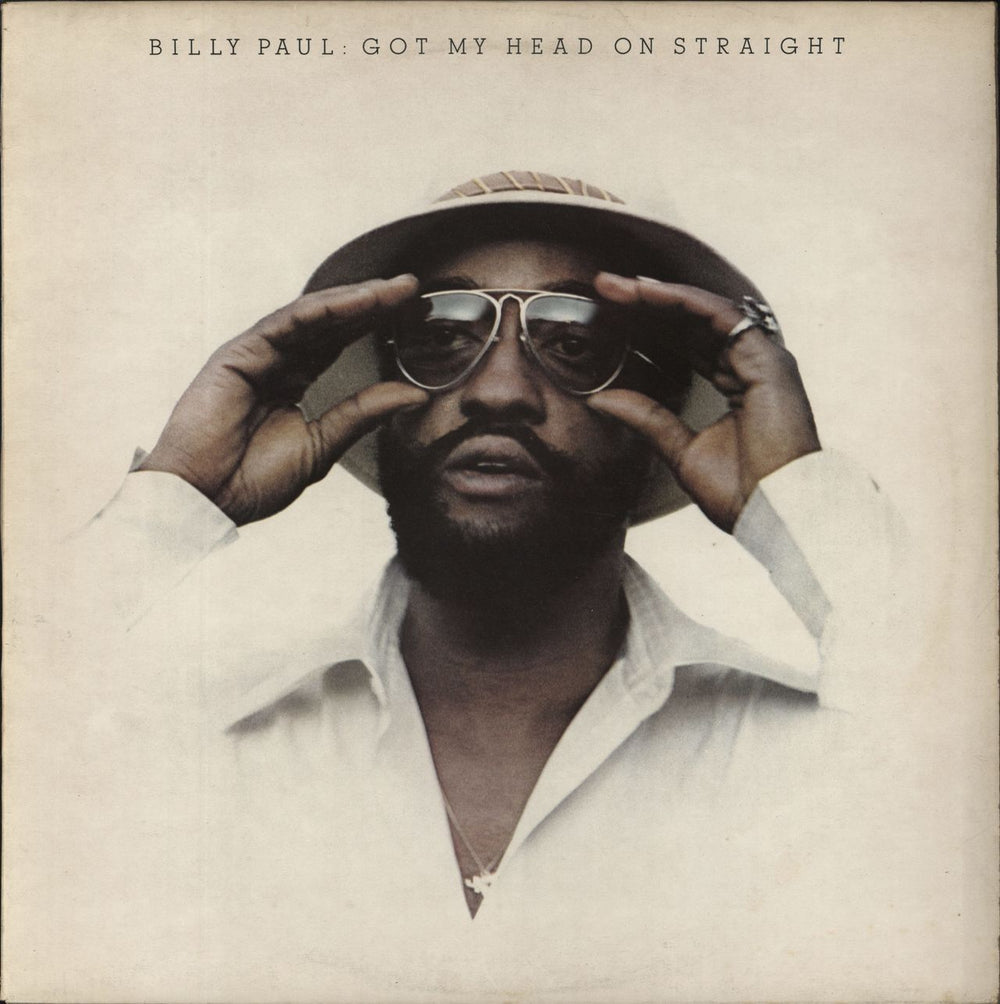 Billy Paul Got My Head On Straight UK vinyl LP album (LP record) PIR80446