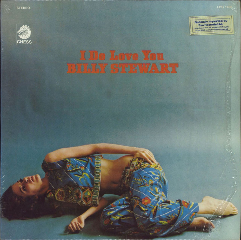 Billy Stewart I Do Love You - Shrink US vinyl LP album (LP record) LP-1496