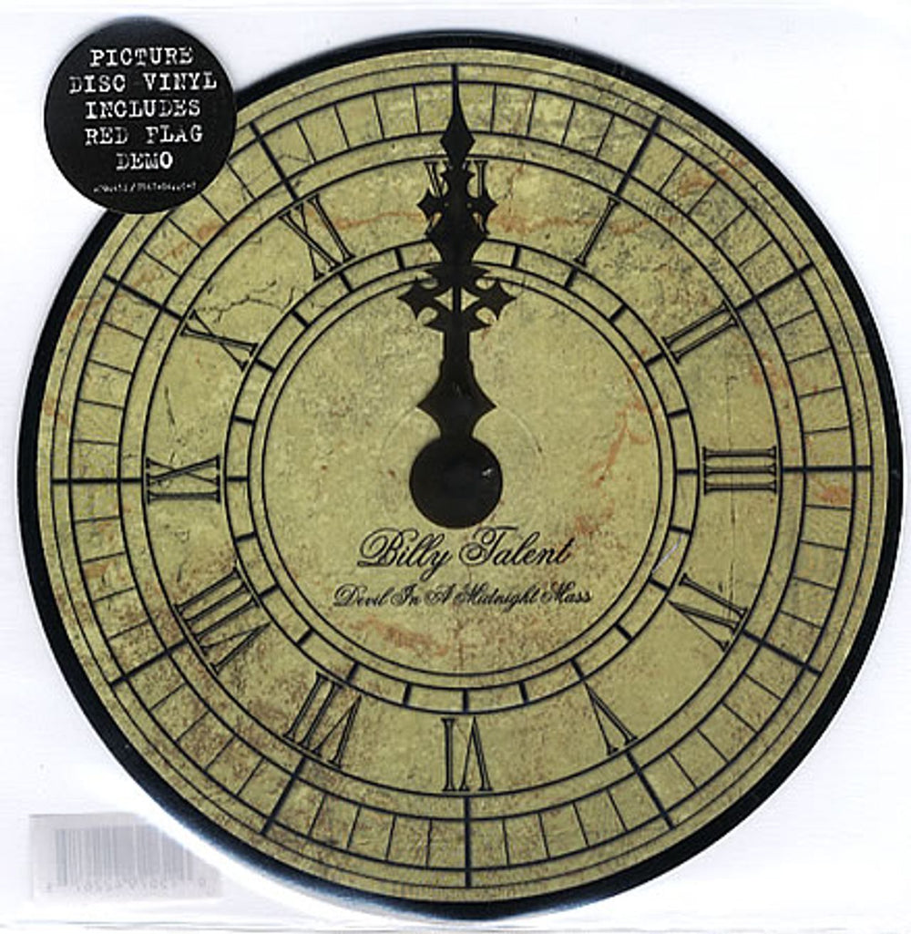 Billy Talent Devil In A Midnight Mass UK 7" vinyl picture disc (7 inch picture disc single) ATO245X