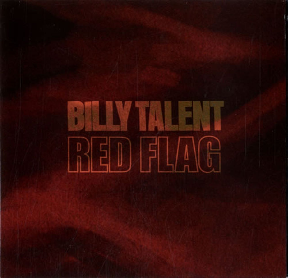 Billy Talent Red Flag UK Promo CD single (CD5 / 5") PRO15996