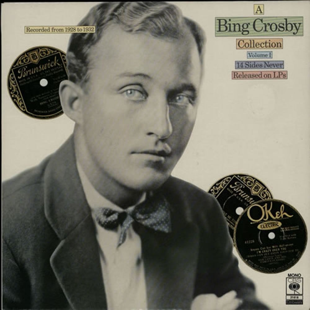 Bing Crosby A Bing Crosby Collection - Volume I UK vinyl LP album (LP record) 31618