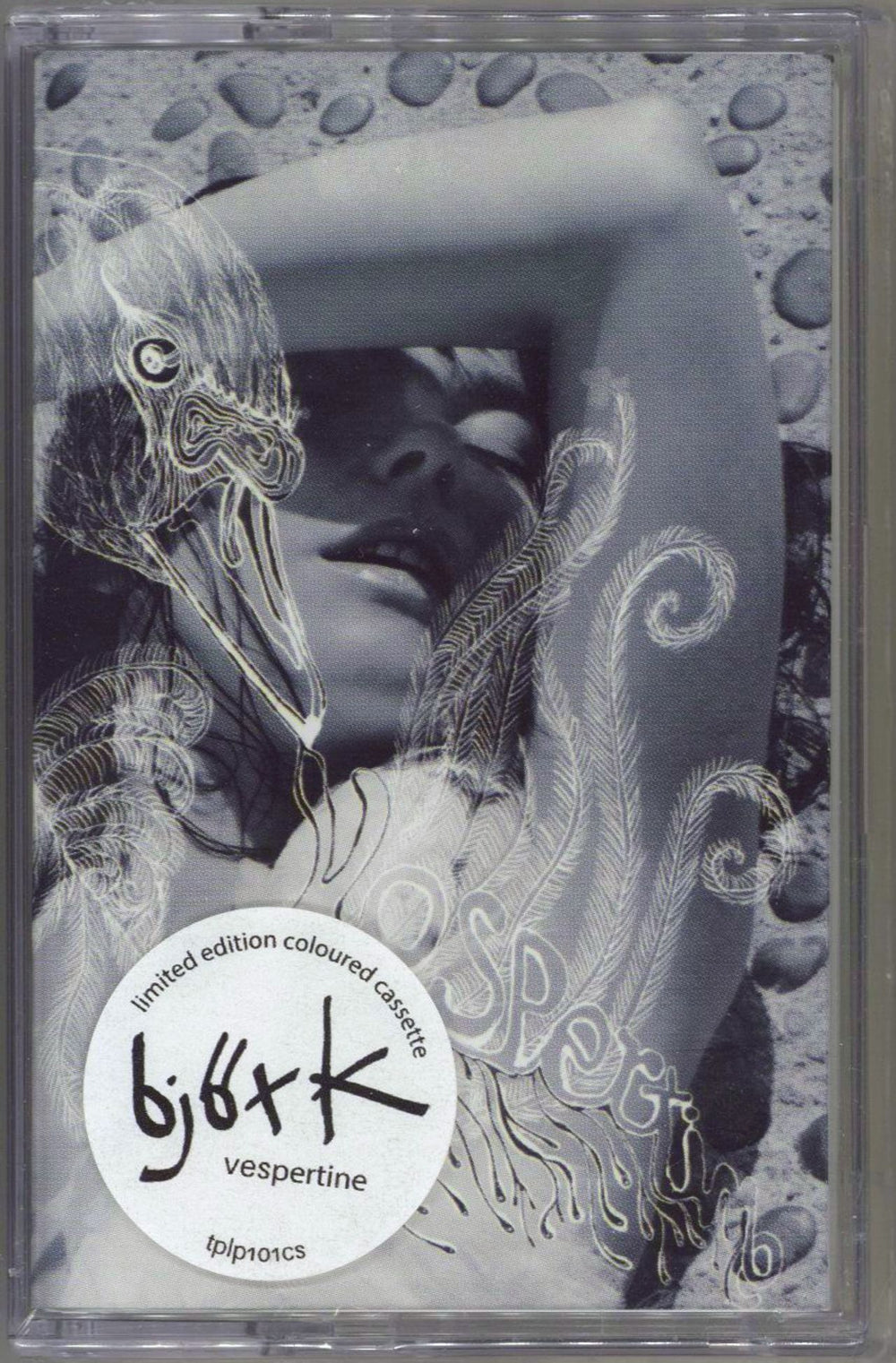 Björk Vespertine - White - Sealed UK cassette album TPLP101CS