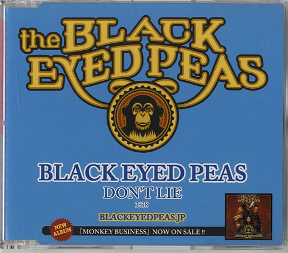 Black Eyed Peas Don't Lie Japanese Promo CD single (CD5 / 5") SIC-1198