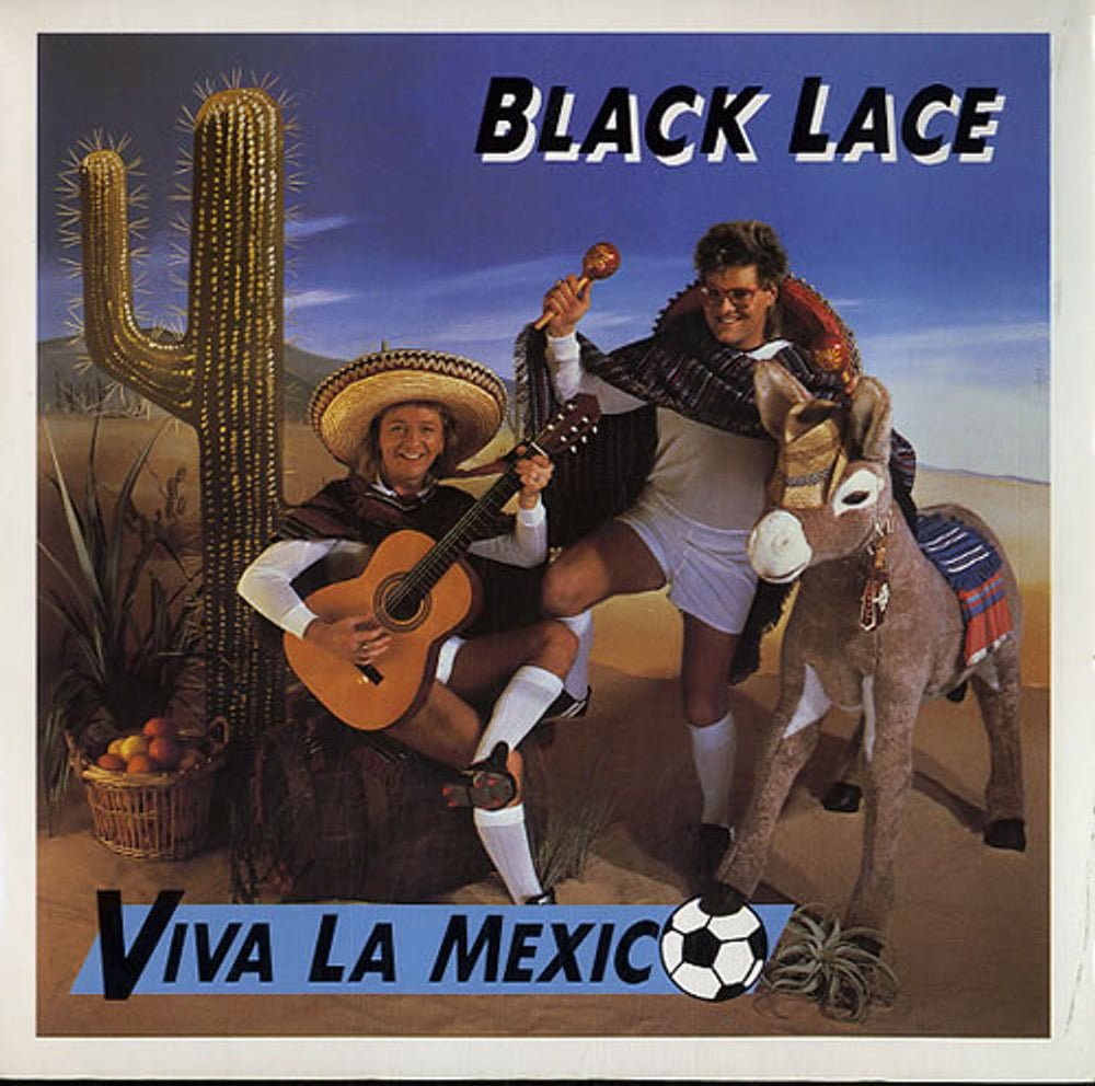 Black Lace (UK) Viva La Mexico UK 7" vinyl single (7 inch record / 45) LACE4